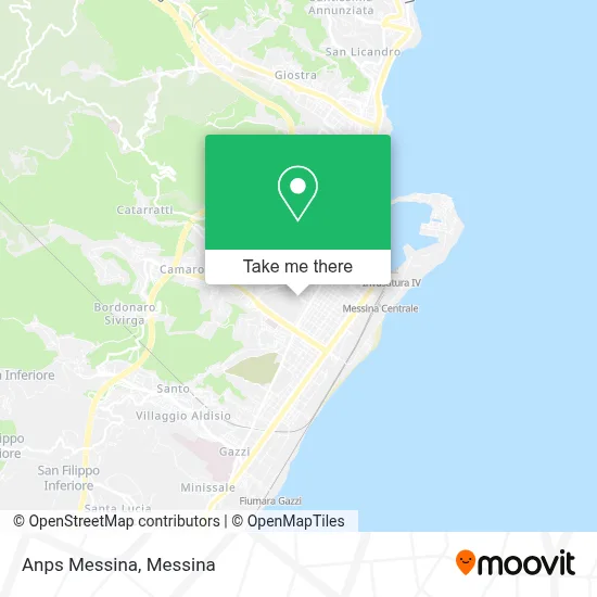 Anps Messina map