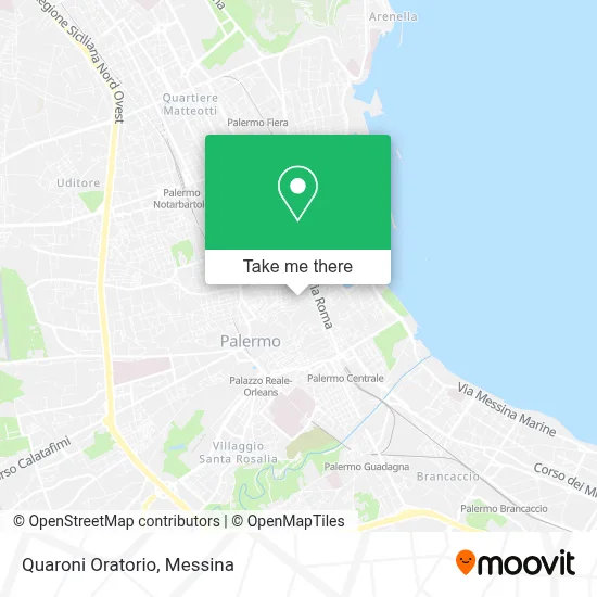 Quaroni Oratorio map