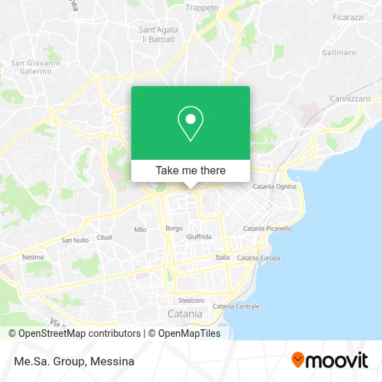 Me.Sa. Group map
