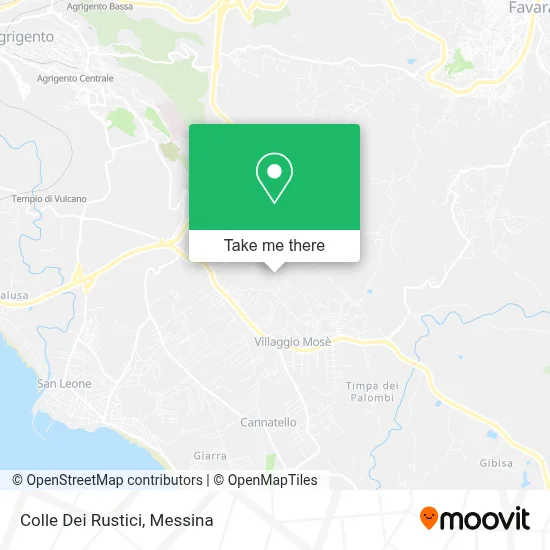 Colle Dei Rustici map