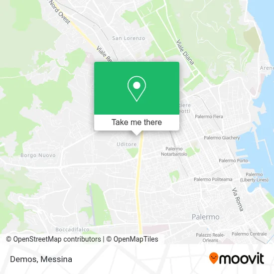 Demos map