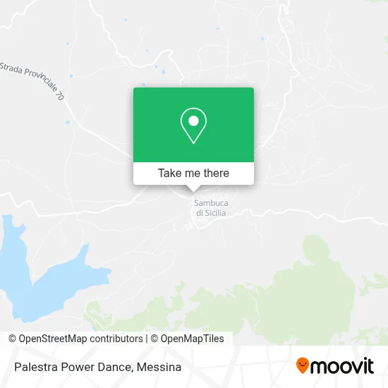 Palestra Power Dance map