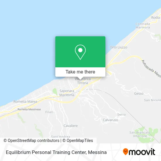 Equilibrium Personal Training Center map