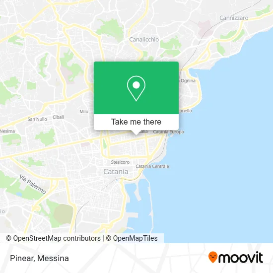 Pinear map