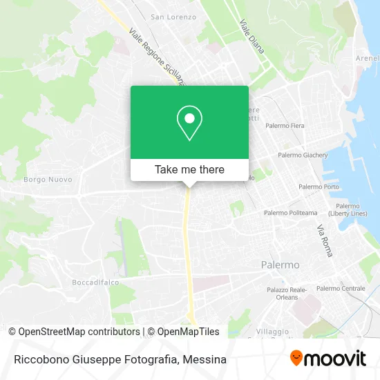 Riccobono Giuseppe Fotografia map