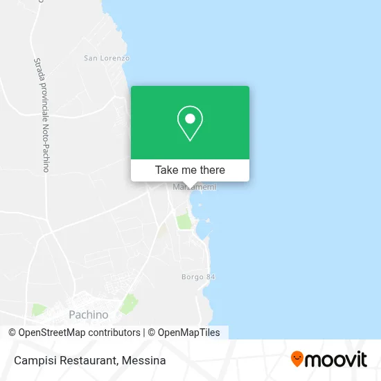 Campisi Restaurant map