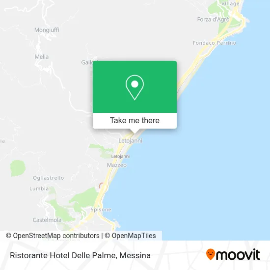 Ristorante Hotel Delle Palme map