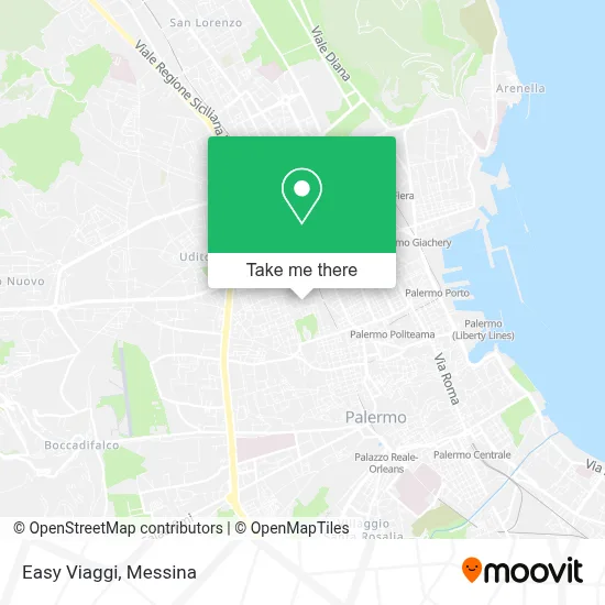 Easy Viaggi map
