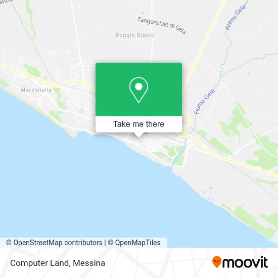 Computer Land map