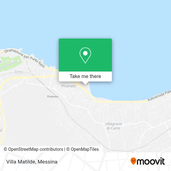 Villa Matilde map
