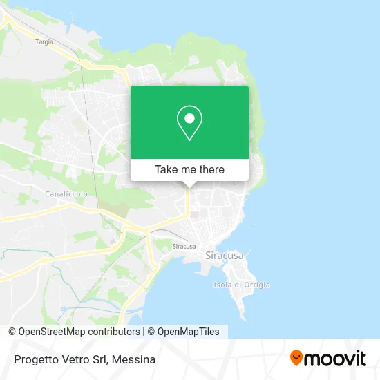 Progetto Vetro Srl map