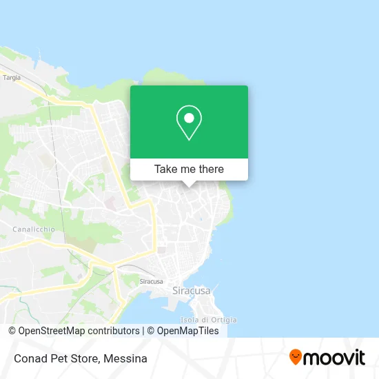 Conad Pet Store map