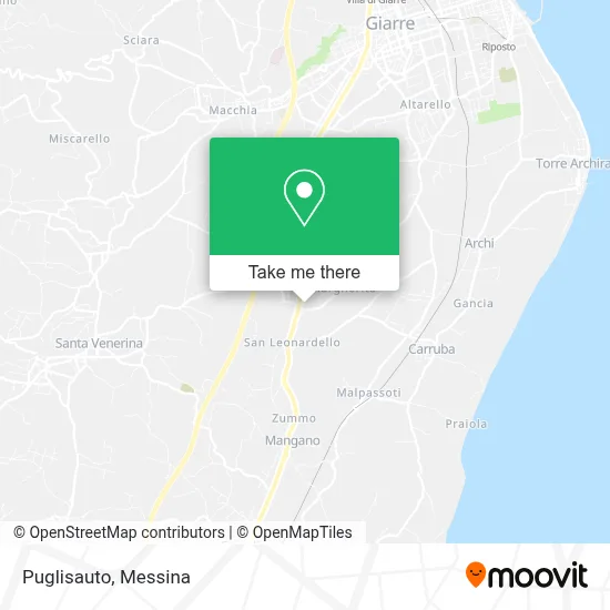Puglisauto map