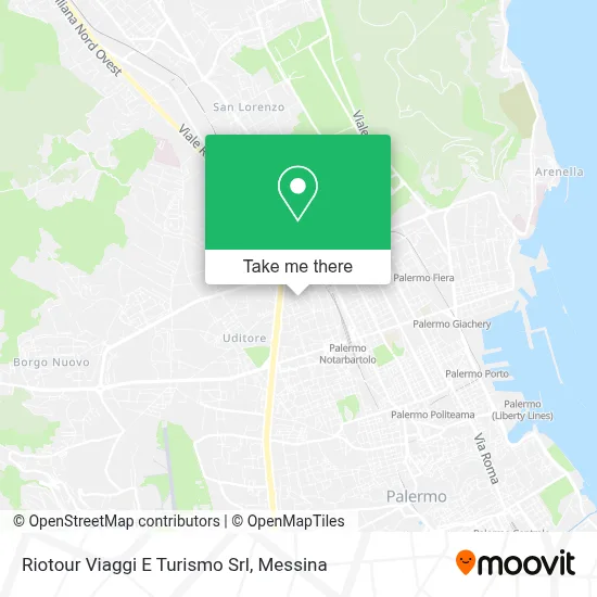 Riotour Viaggi E Turismo Srl map