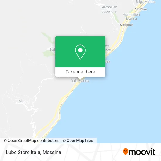 Lube Store Itala map