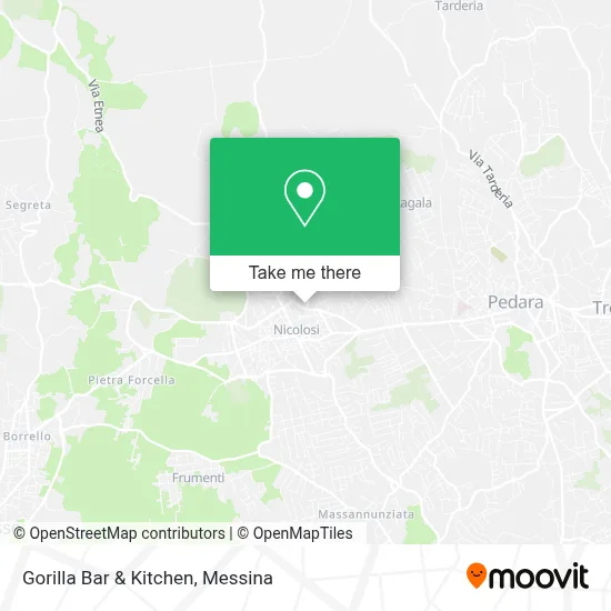 Gorilla Bar & Kitchen map