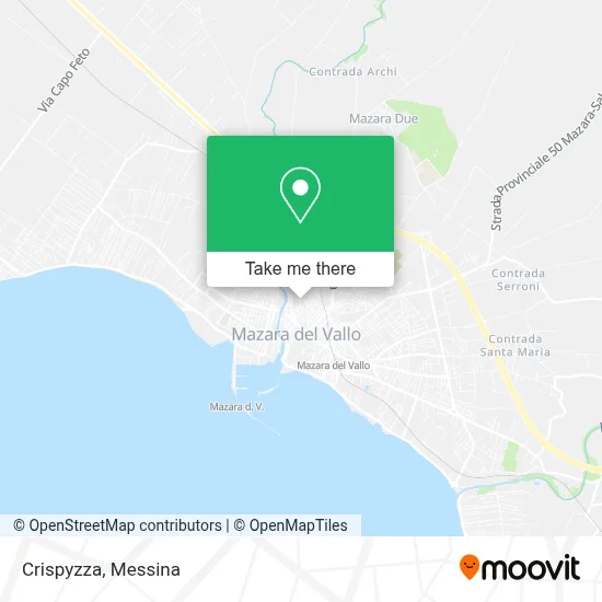 Crispyzza map