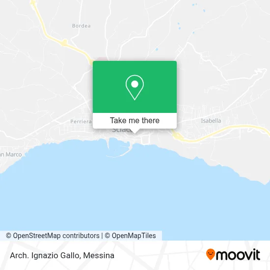 Arch. Ignazio Gallo map