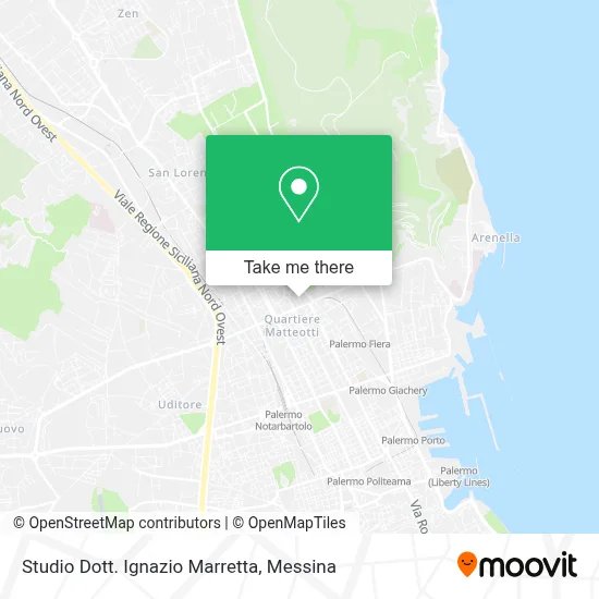 Studio Dott. Ignazio Marretta map