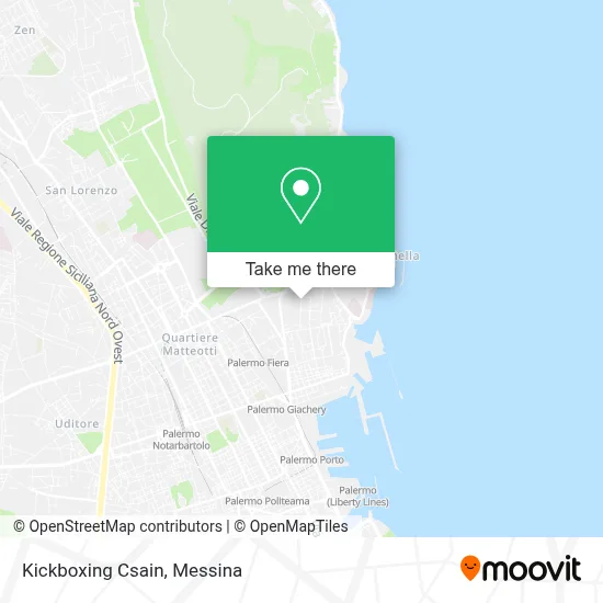 Kickboxing Csain map
