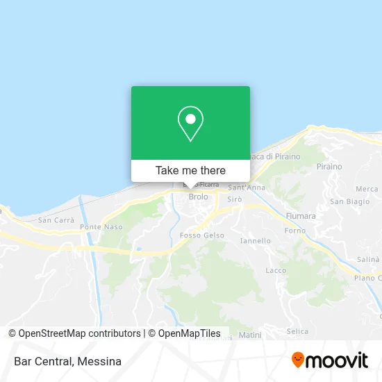 Bar Central map