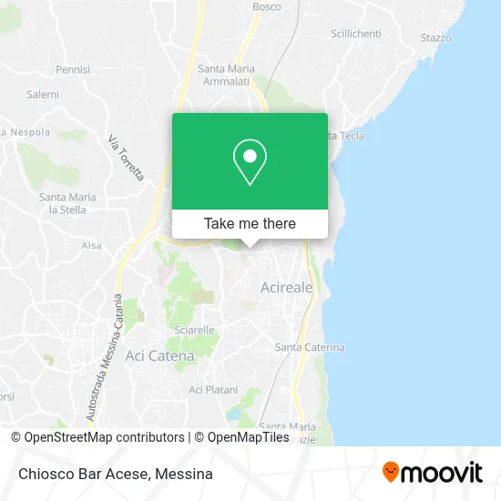 Chiosco Bar Acese map
