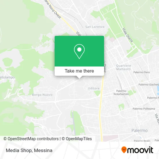 Media Shop map