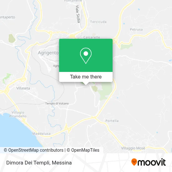 Dimora Dei Templi map