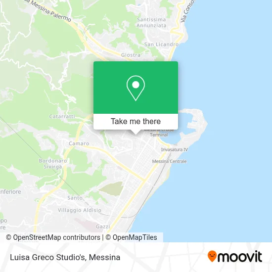 Luisa Greco Studio's map