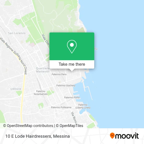 10 E Lode Hairdressers map