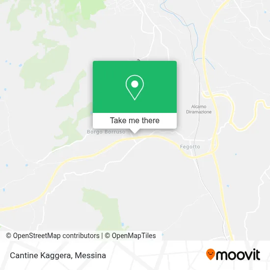 Cantine Kaggera map