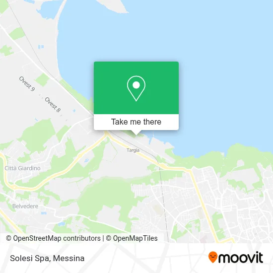 Solesi Spa map