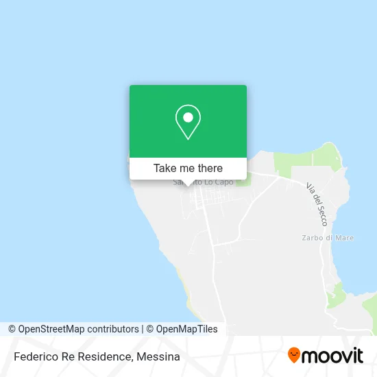Federico Re Residence map