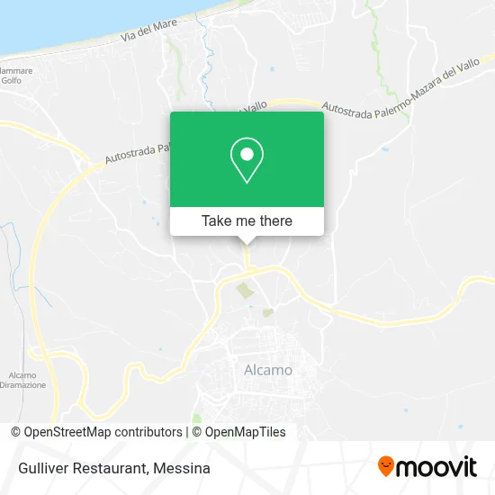 Gulliver Restaurant map