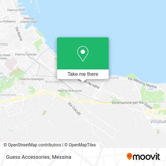 Guess Accessories map