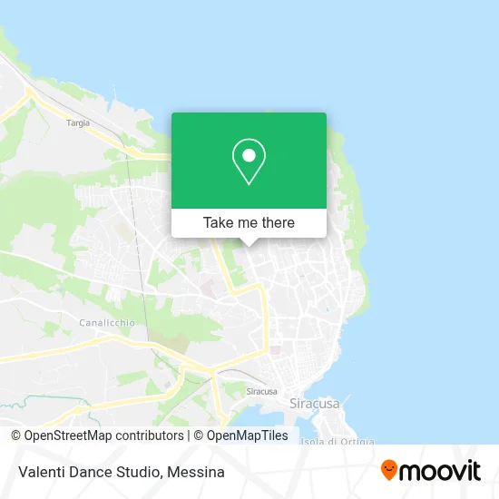 Valenti Dance Studio map
