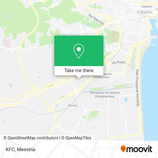 KFC map