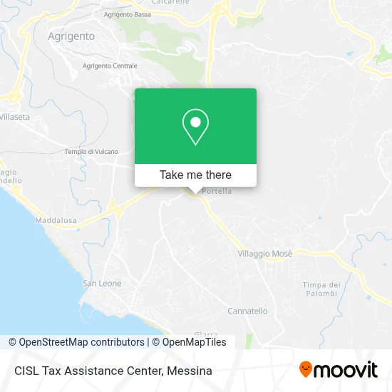 CISL Tax Assistance Center map