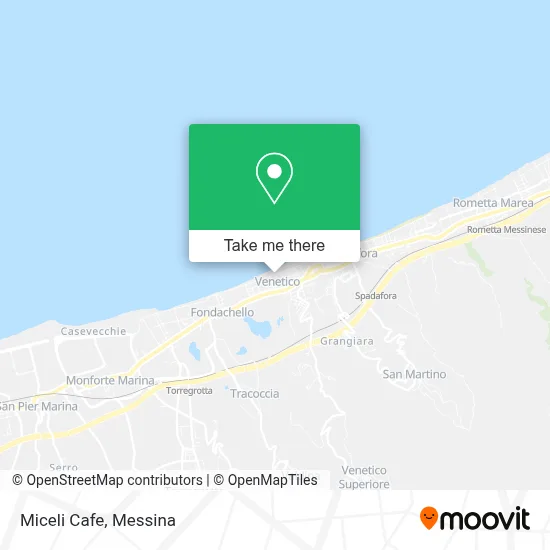 Miceli Cafe map