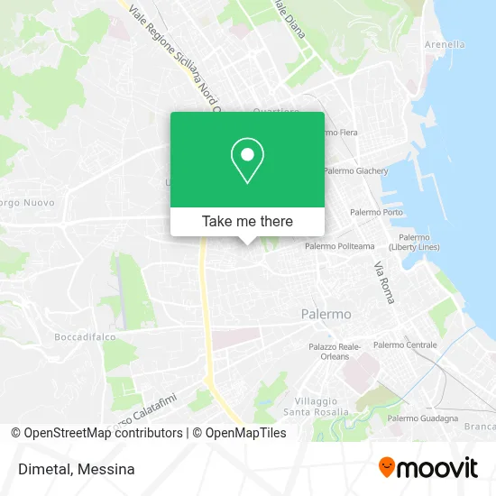 Dimetal map