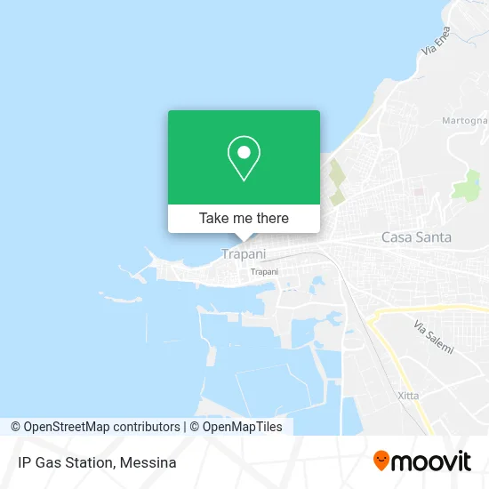 IP Gas Station map