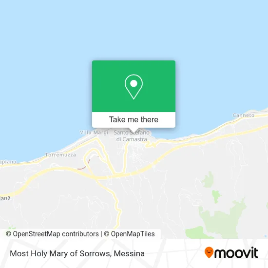Most Holy Mary of Sorrows map