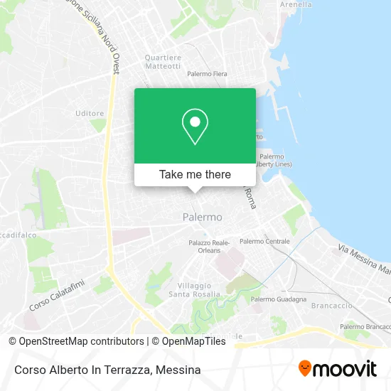 Corso Alberto In Terrazza map