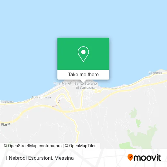 I Nebrodi Escursioni map