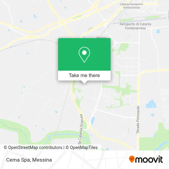 Cema Spa map