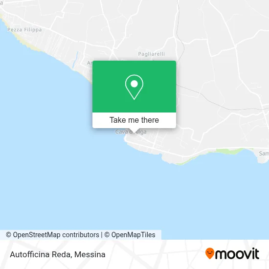Autofficina Reda map
