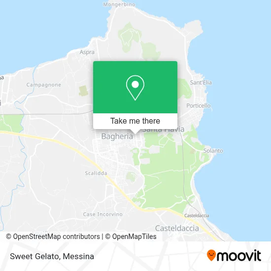 Sweet Gelato map
