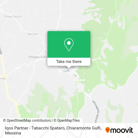 Iqos Partner - Tabacchi Spataro, Chiaramonte Gulfi map