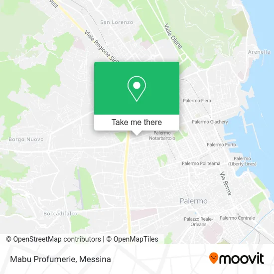 Mabu Profumerie map