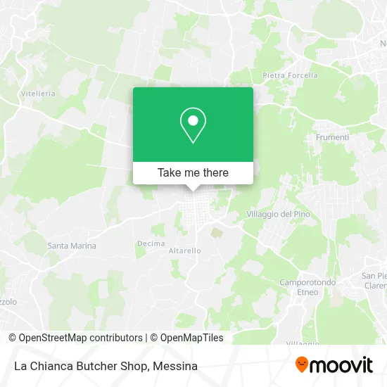 La Chianca Butcher Shop map
